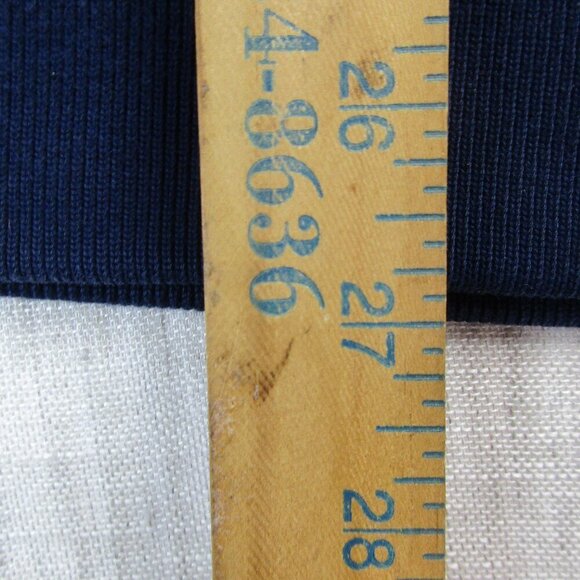 Polo Ralph Lauren Sweater Mens Large Navy Long Sleeve Embroidered Logo 1/4 Zip‎ - Picture 8 of 8